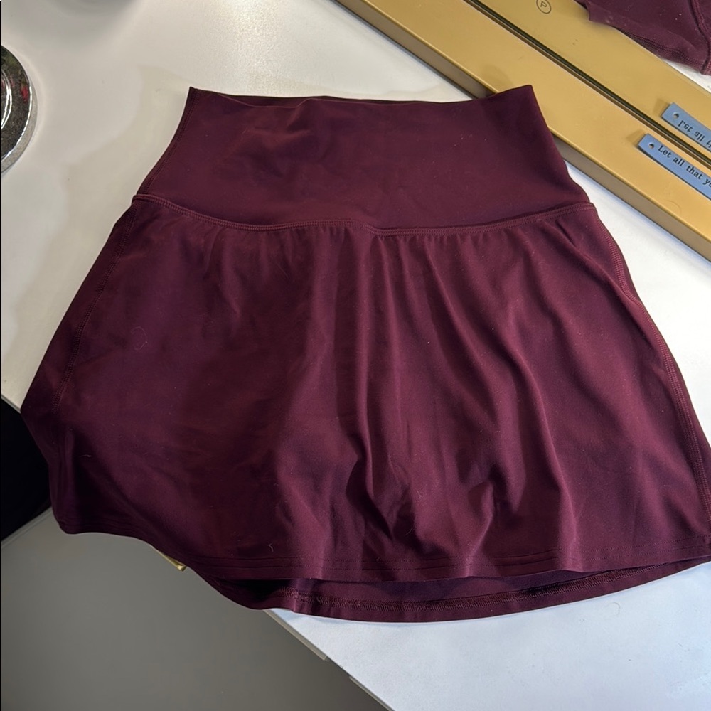 Garnet Align Lululemon Skirt